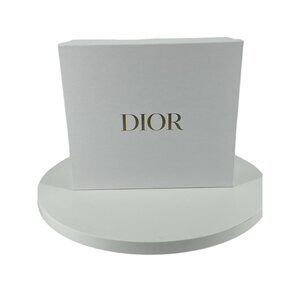 Dior White Gift Box With Textured Finish